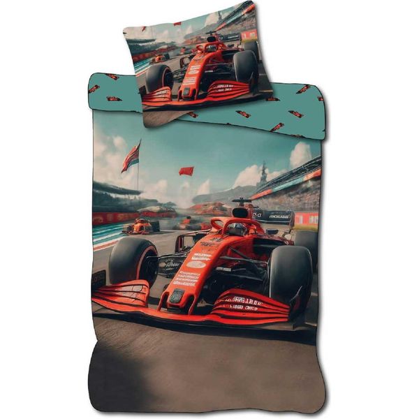 Biancheria Da Letto Per Bambini Cars Auto Da Corsa 100 X 135 Cm-image