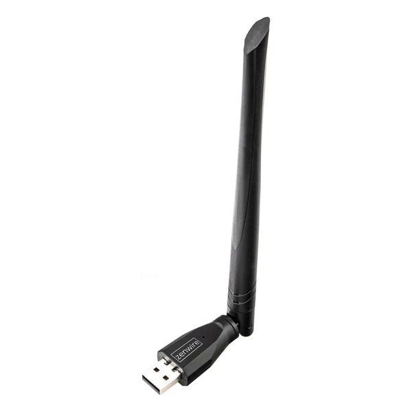 Adattatore Wlan Wifi Stick Zenwire "WD-AX301"" Scheda Di Rete Con Antenna 650Mbps 2.4/5.8 Ghz Usb 2.0 Dual Band Wireless Lan"-image