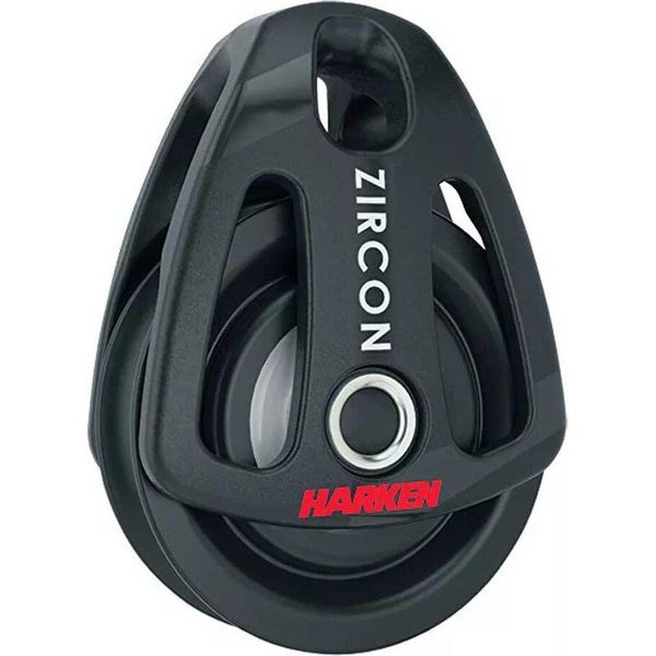 Harken Blocco Singolo Di Zirconi 40 Mm Argento Taglia Unica-image