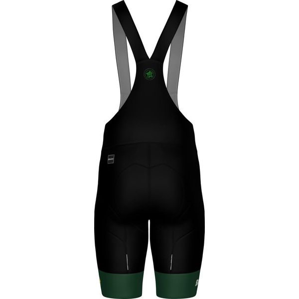 Santini Pantaloncini Corti Da Ciclismo Con Bretelle - Tour De France - Bib Shorts - Nero L-image