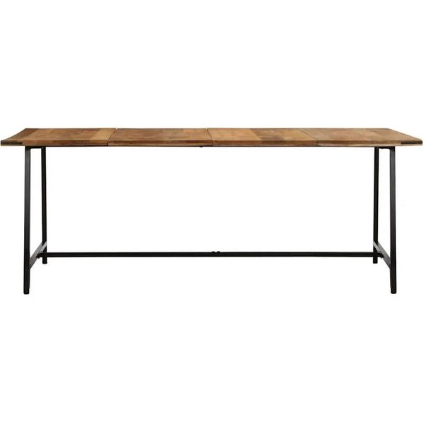 Vidaxl Tavolo Da Pranzo 200X100X75 Cm In Legno Massiccio Di Mango-image