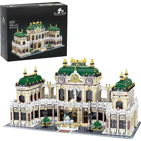 Kit, Montaggio Impegnativo, Esperienza Di Gioco Accattivante, Palazzo Con Scatola-image
