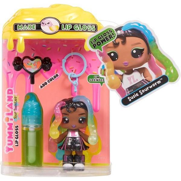 Yummiland Lip Gloss Doll Sour Sweeties - Sasha Sourworms-image