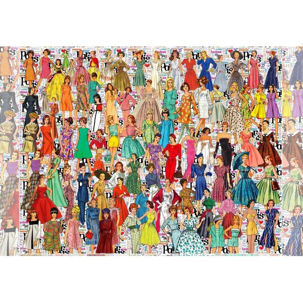 Grafika Puzzle Fashion Memories - Puzzle Di Moda Da 1000 Pezzi-image