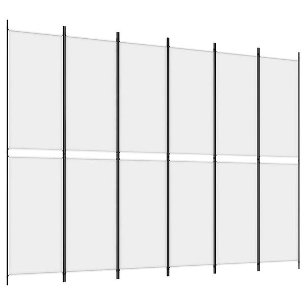 Syfax™ Divisorio A 4 Pannelli Bianco 300X220 Cm Tessuto-image