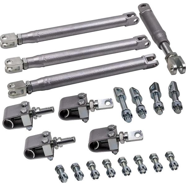 Kit Di Installazione Del Sidecar, Acciaio Ad Alta Resistenza, Lunghezza 40 Cm, Larghezza 15 Cm, Altezza 10 Cm, Peso 9,2 Kg-image