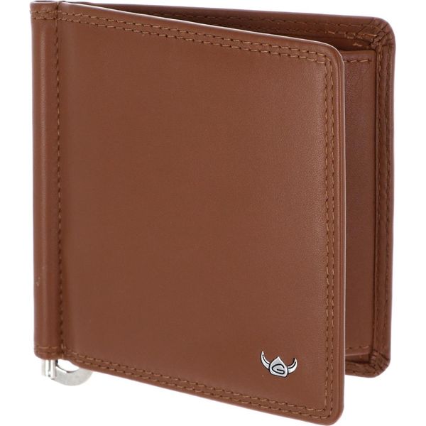 Golden Head Pelle Portafoglio Fermasoldi Polo Rfid Protect Clip-Scheintasche 1959 Cognac Marrone-image