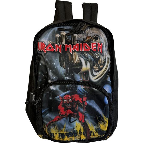 Iron Maiden - Mini Zaino "Number Of The Beast"" RO15241 (Taglia Unica) (Nero)"-image