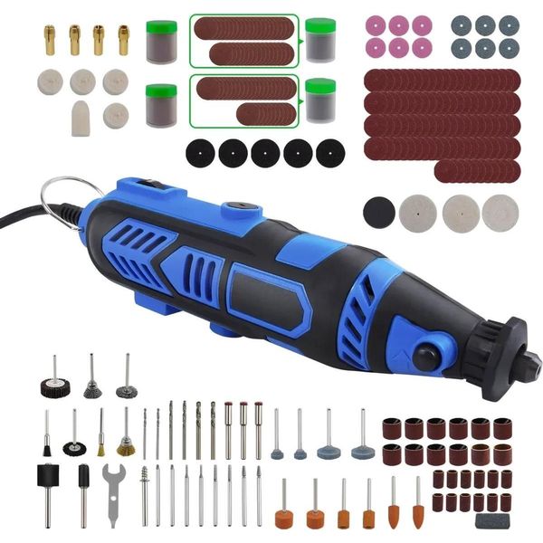 Set Multiutensile - 135W - 252 Accessori - Dremel, Trapani E Smerigliatrici - Per Hobby, Taglio E Lucidatura-image