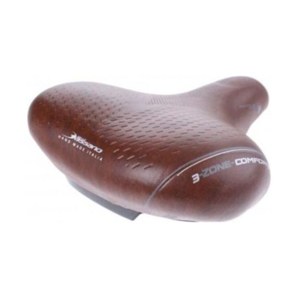 Selle Bassano Big City Xxl Sella Per Bicicletta Con Imbottitura In Elastomero Marrone-image
