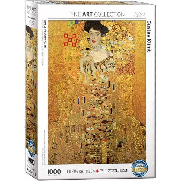 Eurographics Puzzle Die Goldene Adele Von Klimt, 1000 Teile, 68 X 48 Cm, 6000-9947-image