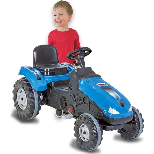 Trattore A Pedali Blu Big Wheel-image