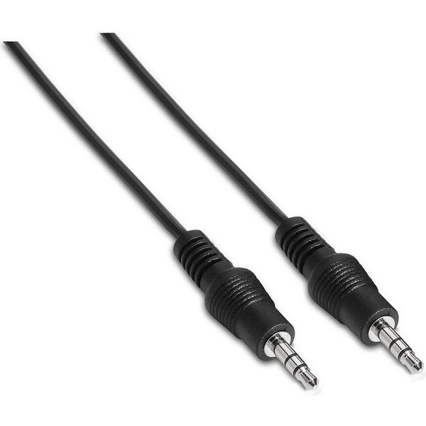 Aisens - Cavo Audio Stereo, Jack 3,5/M 3,5/M, Nero, 0,3 M-image
