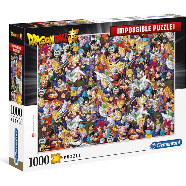 Clementoni 39489 - Dragon Ball - Puzzle Da 1000 Pezzi - Puzzle Impossibile-image