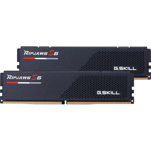 G.Skill Ripjaws S5 - DDR5 - Kit - 64 Gb: 2 X 32 Gb - Dimm 288-PIN A Basso Profilo - 6800 Mhz / PC5-54400 - CL34 - On-Die Ecc-image