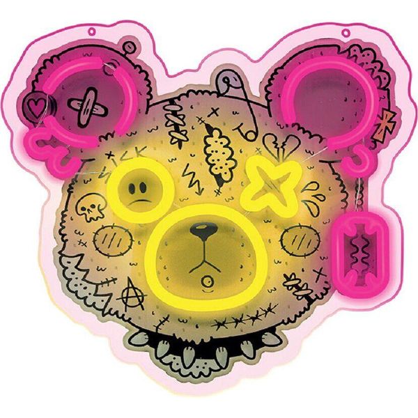 Forever Light Led Neon Art Wall Art Decorazione Murale Luce Decorativa Punk Teddy Bear-image