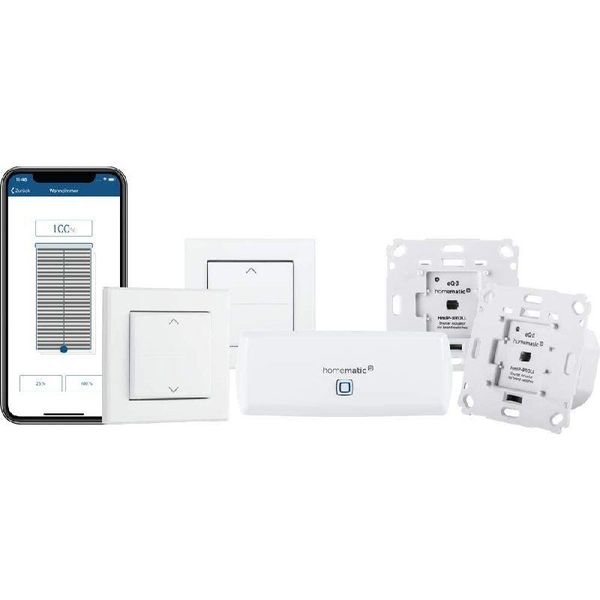Homematic Ip Smart Home Starter Set Ombreggiatura Wlan Hmip-Sk15-image