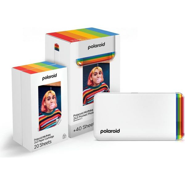 Polaroid Everything Box Hiprint 2X3 Gen 2 - Bianco-image