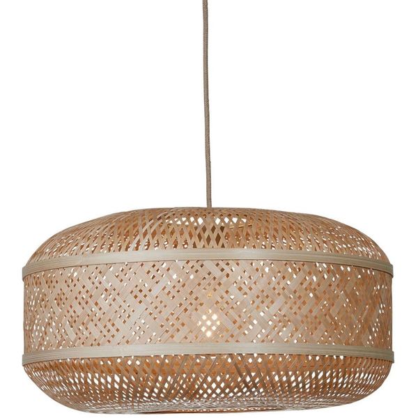 Good & Mojo HäNgeleuchte "Langkawi", Beige (Natur), 1, Ø 50Cm H: 225Cm, Leuchten, HäNgeleuchte-image