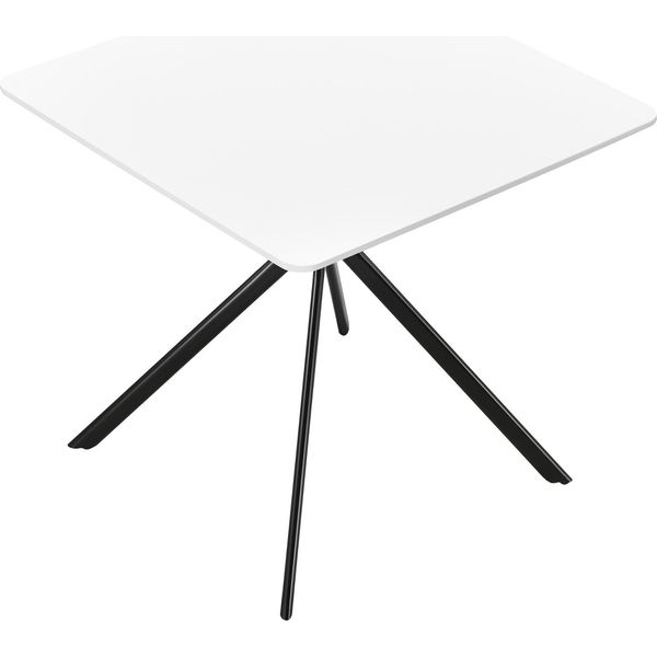 [Tavolo Da Pranzo - Bianco 78X78X75Cm - Tavolo Da Cucina Tavolo Da Sala Da Pranzo Tavolo Da Riunione Tavolo Da Conferenza-image