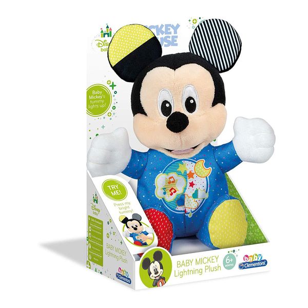 Clementoni Disney Baby - Peluche Illuminato Baby Mickey-image