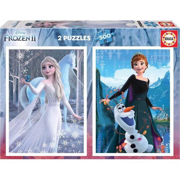 Puzzle 2X500 Frozen Ii 19016 Educa-image
