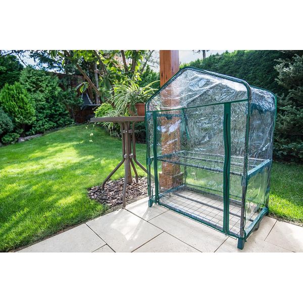 Serra 69 X 49 X 95 Cm, Pellicola In Pvc, Struttura In Metallo-image