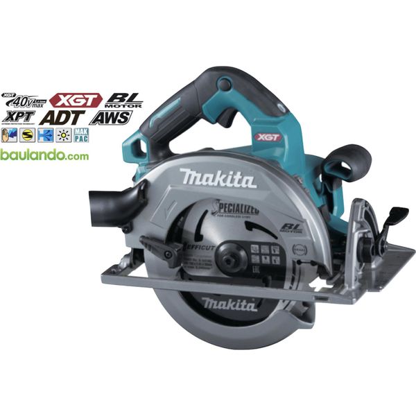 Sega Circolare Portatile A Batteria Makita HS003GM201 190MM Xgt 40Vmax Aws Solo-image