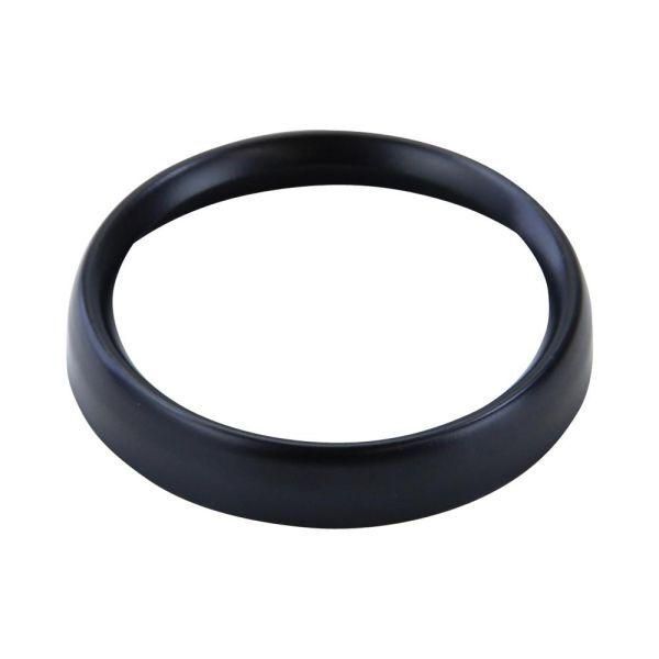 Anello Tachimetro Nero Opaco 70 Mm Per Ciclomotore Hercules Kreidler Puch ZüNdapp Ciclomotore Mokick-image