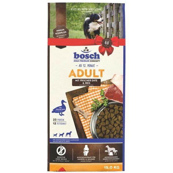 Bosch 15Kg Adult Anatra & Riso-image