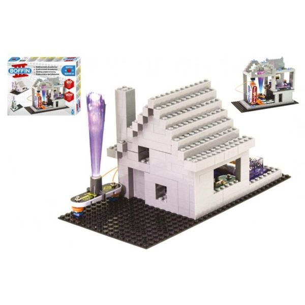 Set Di Costruzioni Boffin Iii + Blocchi Elettronici 20 Progetti A Batterie 200 Pz-image