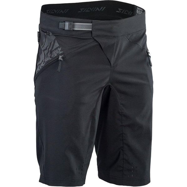 Pantaloncini Silvini Fabriano MP1805 Uomo Sciolti Senza Fodera Nero Taglia 3XL 3121-MP1805-08087-image