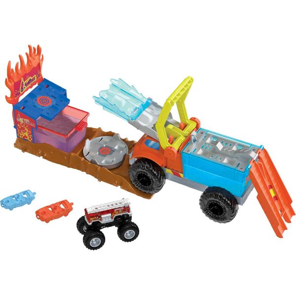 Hot Wheels Monster Trucks Arena World: Operazione Di Salvataggio Con 5 Allarmi-image