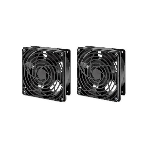 Intellinet 716154 Intellinet Ventilatore Da Tetto A 2 Vie Per Distributori A Parete Da 19 Pollici-image