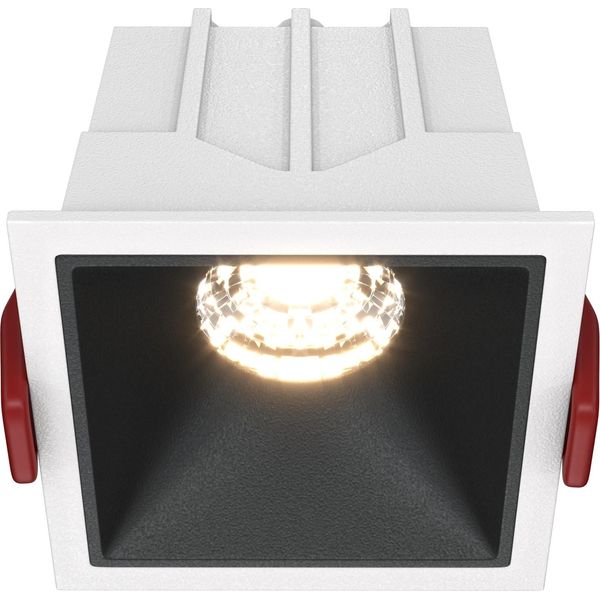 Maytoni Alfa Led Downlight, Luce Da Incasso 10W Nero / Bianco 90Ra Bianco Caldo-image