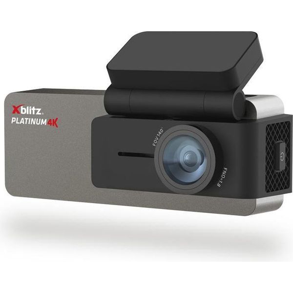 Xblitz Platinum 4K Dashcam Con Telecamera Di Retromarcia E Funzione Wi-Fi-image