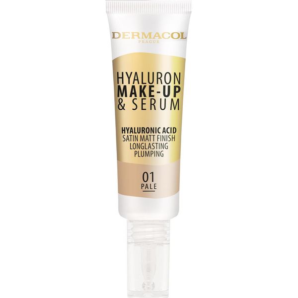 Dermacol Hyaluron Make-Up & Serum Make-Up Con Acido Ialuronico 01 Pale 25 G-image