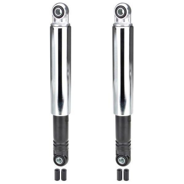 Set Ammortizzatori 260Mm Nero/Cromo Per ZüNdapp Hercules Kreidler Simson Puch-image