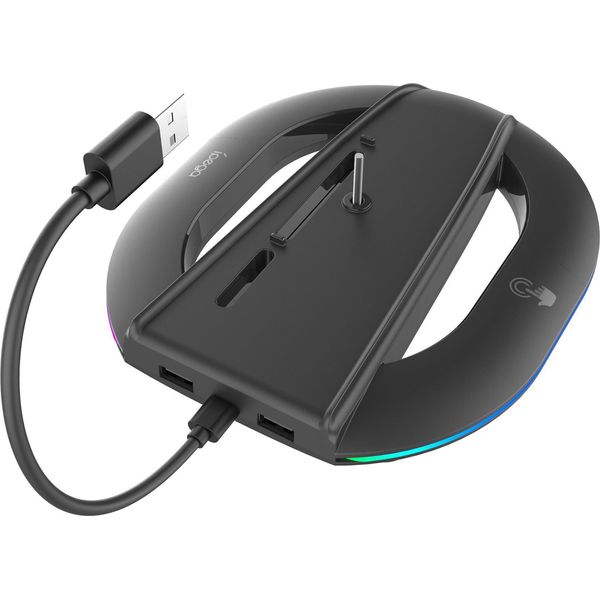 Ipega P5S035SAH Supporto Verticale Con Rgb Per PS5 Slim/Ps5 Pro Nero-image