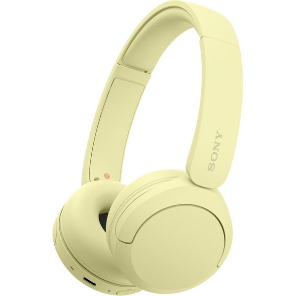Sony WHCH520Y.CE7, Senza Fili, Chiamate/Musica, 20 - 20000 Hz, 147 G, Cuffie, Giallo-image