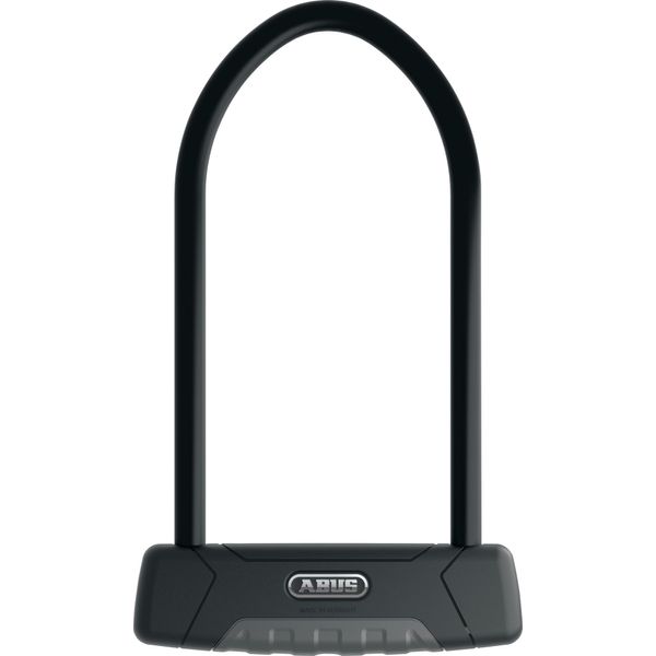 Abus U-Lock Granit Plus 470 + Staffa USH470 - Serratura Per Bicicletta Con Grillo Parabolico - Livello Di Sicurezza Abus 12 - Altezza Grillo 300 Mm-image