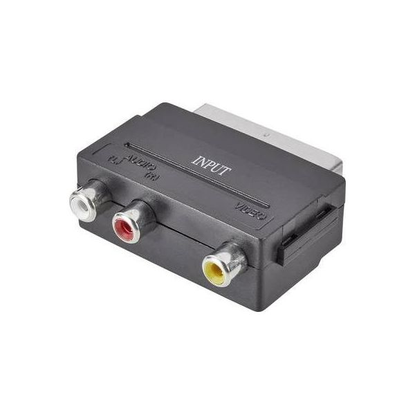 Speaka Adattatore Professionale Cinch / Scart [3X Cinch-Buchse-image