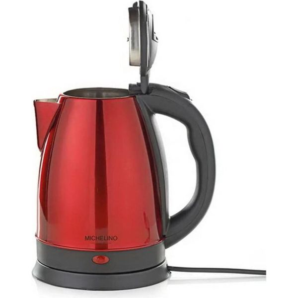 Michelino Bollitore In Acciaio Inox Da 1,8 L, Colore: Rosso 74316-image