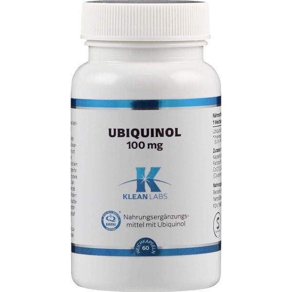 Ubiquinol Coenzima Q10 Ridotto 100 Mg Klean Labs Capsule 60 Capsule-image