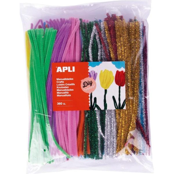 Filo Per Modellare Apli, Mix Di Colori, Confezione Jumbo, 360 Pezzi-image