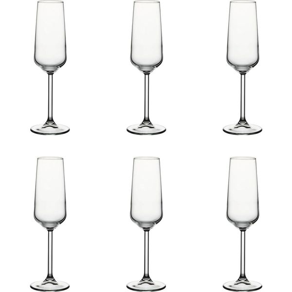 Bicchieri Da Champagne, Bicchieri Da Champagne - Allegra: Set Di 6, Bicchiere Di Cristallo, 195Ml,-image