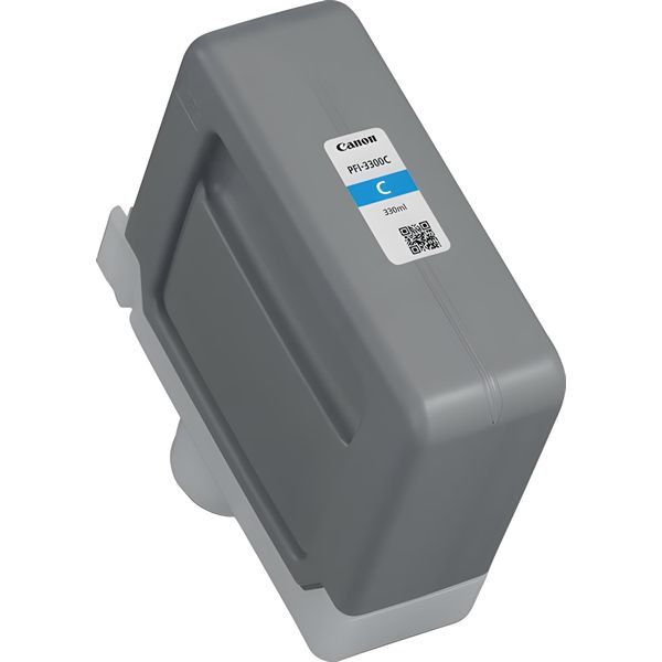 Canon PFI-3300 C - 330 Ml - Ciano - Originale - Serbatoio D'inchiostro-image