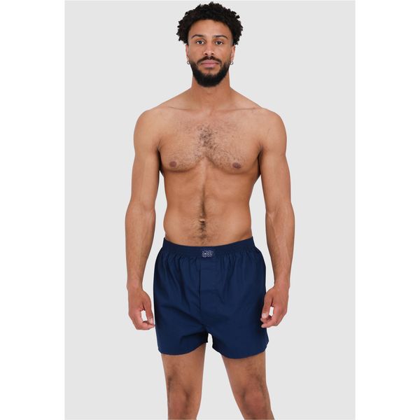 Boxershorts Lousy Livin "Plain 5 Pack Boxershorts", Herren, Gr. M, Blau, 100% Baumwolle, Unterhosen, 5Er-Pack Mit Lockerem Schnitt-image