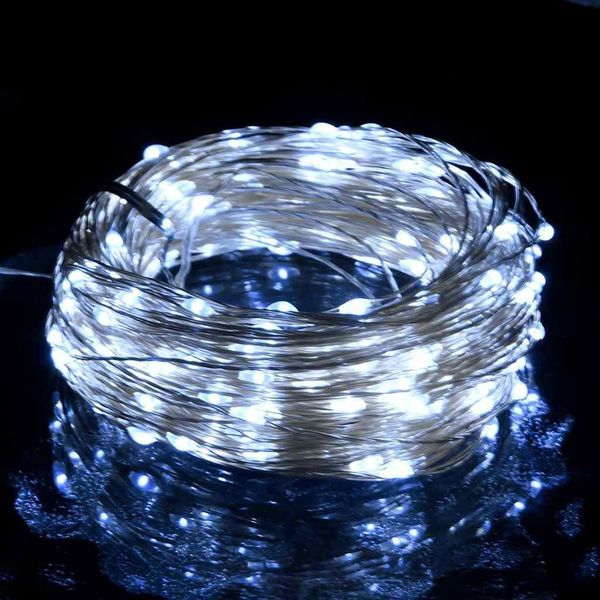 Vidaxl Luci Led Da Fata Con 150 Led Bianco Freddo 15 M-image