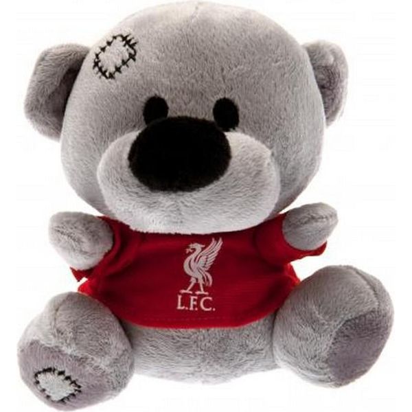 Liverpool Fc - Peluche "Timmy"", Orso TA5338 (Taglia Unica) (Grigio/Rosso)"-image